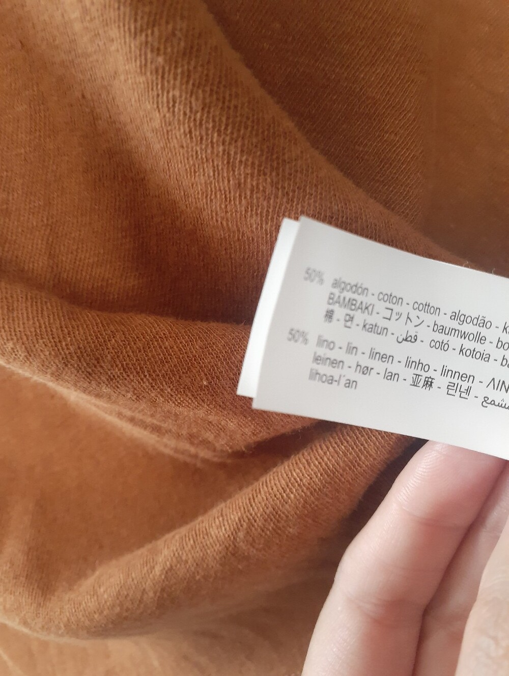 Zara Nwt Women's Lightweight Knit Top - Rust/Brown - Picture 6 of 12